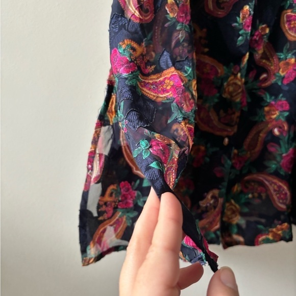 Vintage Victoria Secret floral  sleeveless top size S‎ - Picture 4 of 6